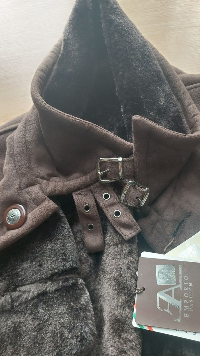 Giacca uomo effetto montone Nuovo