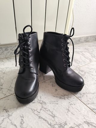 Botines tacón 