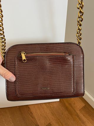 Bolso bandolera marrón parfois