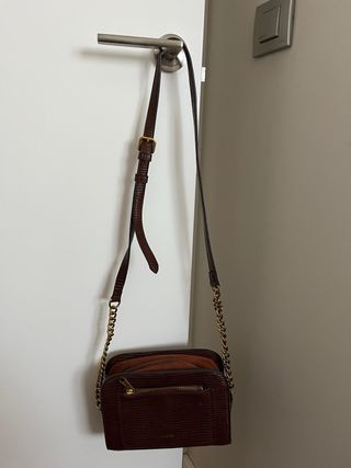 Bolso bandolera marrón parfois