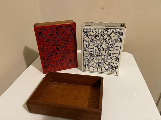 Fornasetti scatolae porta carte da gioco