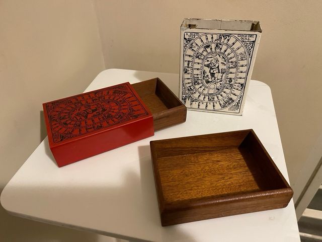 Fornasetti scatolae porta carte da gioco