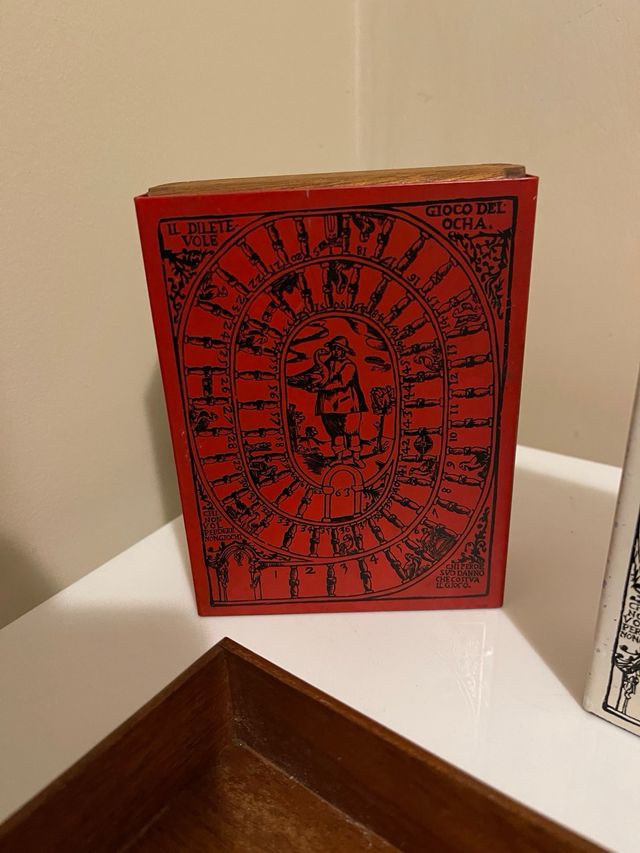 Fornasetti scatolae porta carte da gioco