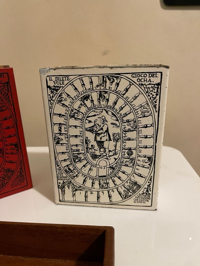 Fornasetti scatolae porta carte da gioco
