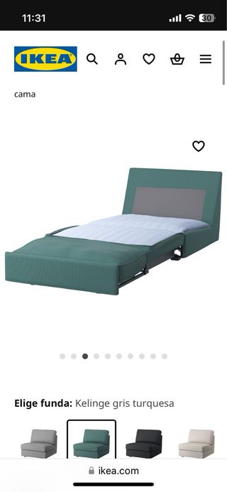 Sofá cama de una plaza