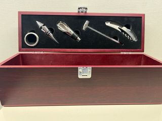 Kit de abridor e utendilios para vinos