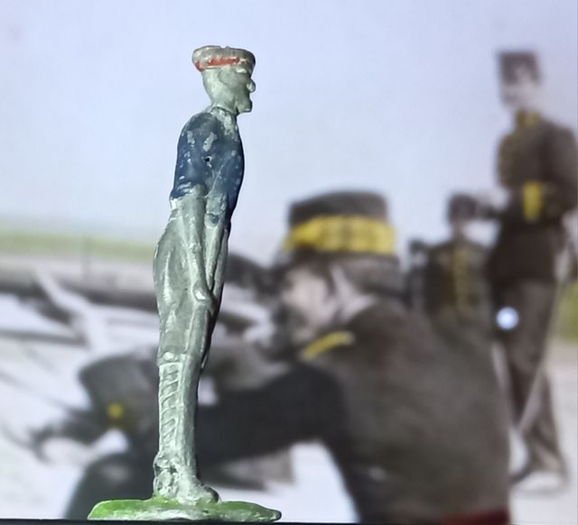 FUSILERO SOLDADO PLOMO Años 40 S XX