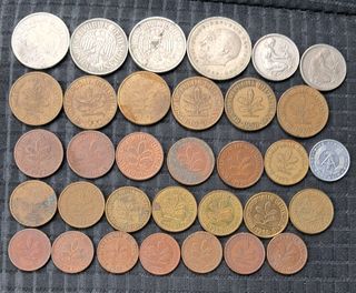 Lote monedas alemanas 
