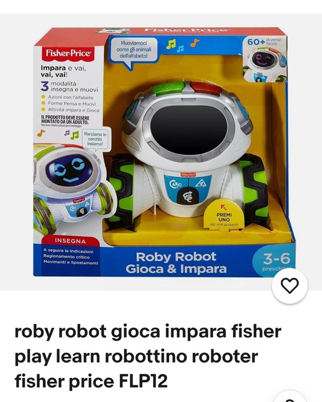 Robot Fisher Price FLP12