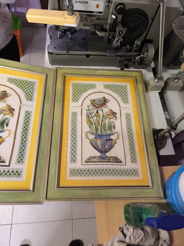 Cuadro punto de cruz