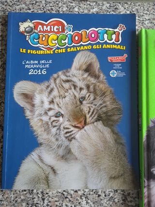 Lotto album figurine amici cucciolotti