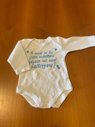 Body neonato Liabel Baby   6 mesi