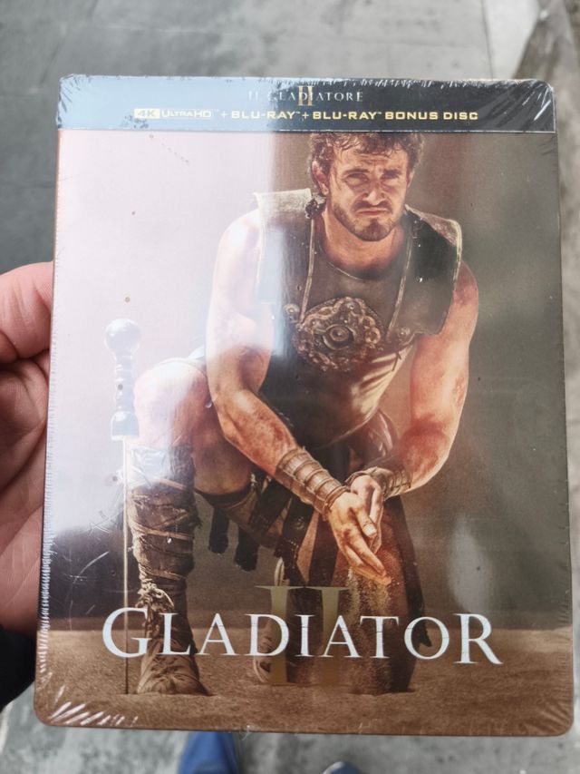Il gladiatore 2 blu ray 4K