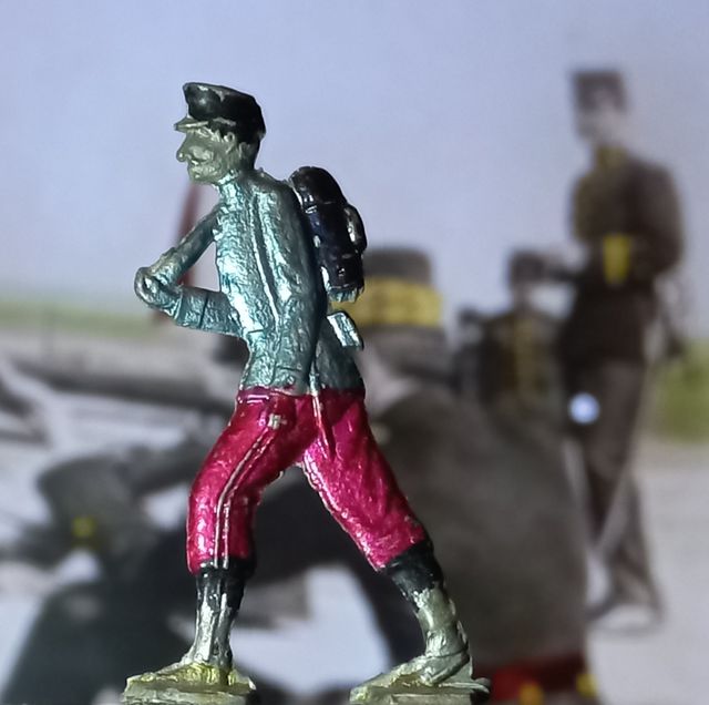 FUSILERO SOLDADO PLOMO Años 40 S XX