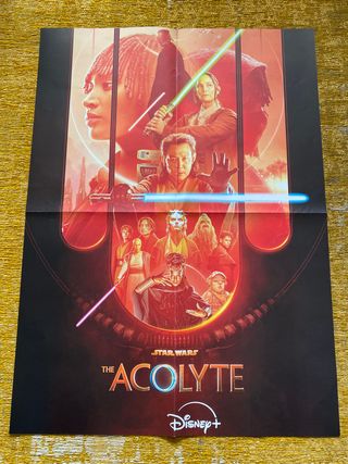Póster Outlander y Star Wars: The Acolyte