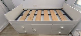 Cama infantil/juvenil madera maciza