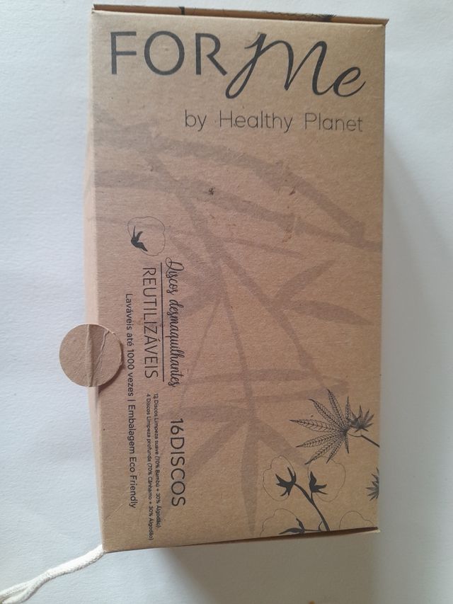 Discos desmaquilhantes  reutilizáveis