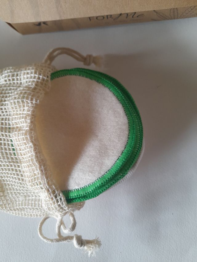 Discos desmaquilhantes  reutilizáveis