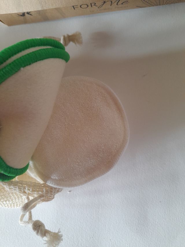 Discos desmaquilhantes  reutilizáveis