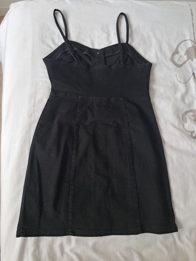 Vestido vaquero negro