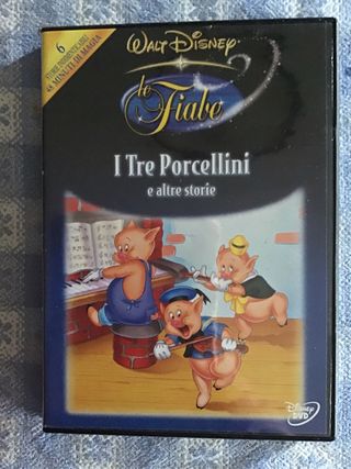I tre porcellini.  Walt Disney le fiabe