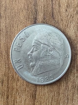 Monedas Un Peso Mexicanos