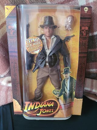 Indiana Jones 30 cm Vintage Figura parlante.