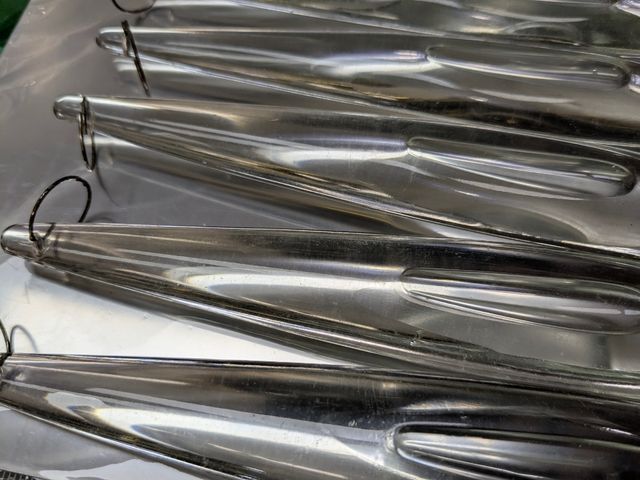 13 GOCCE PENDEL LACRIME CRISTALLO RICAMBIO