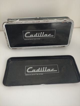 Portalápices metal Cadillac vintage