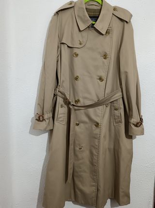 Gabardina Burberry vintage talla XXL 