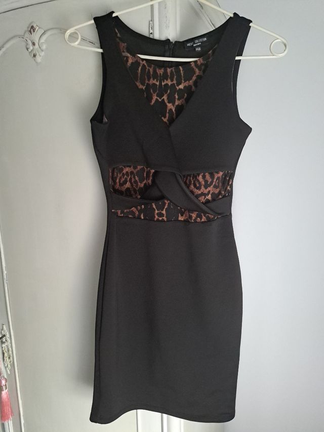 Vestido negro berska