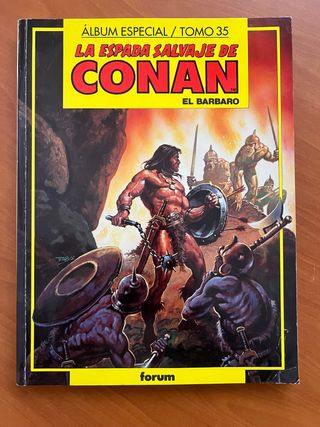 La Espada Salvaje de Conan el Barbaro Tomo 35