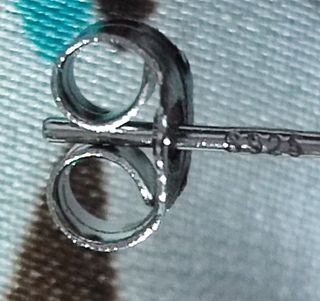 PENDIENTES DE PLATA Y PERLAS 13 MM