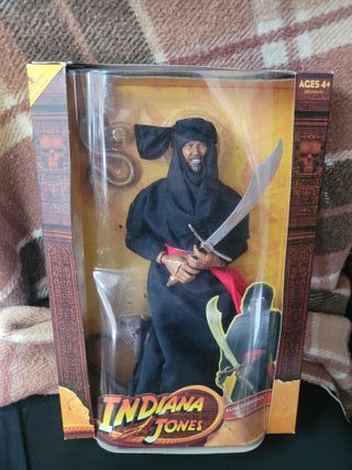 Indiana Jones Cairo Swordman 30 cm Vintage Figura.