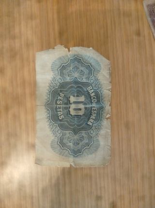 Diez pesetas 1935