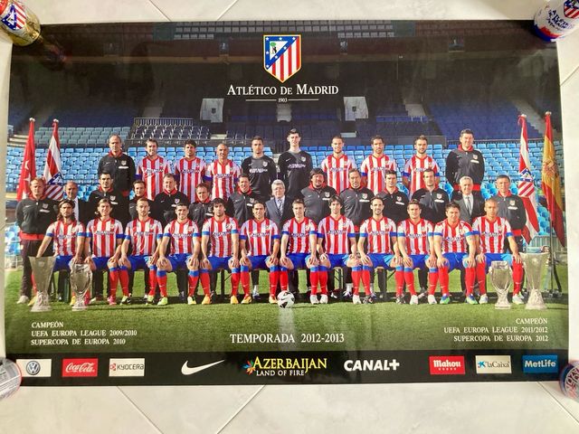 Póster Atlético de Madrid 2012/2013