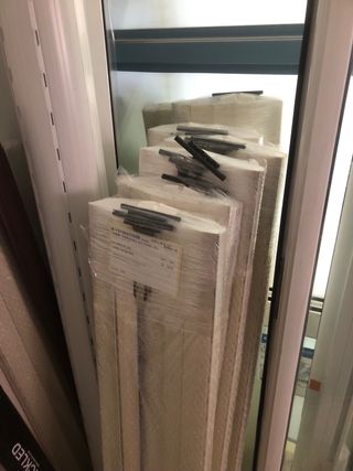 Lote de 8 persianas solo lamas Nuevas  