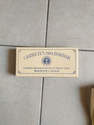 Cajitas de hilos para coser - Oferta fin de semana