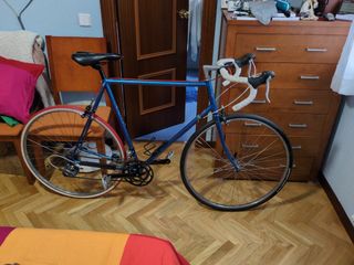Rodillo Elite Crono Fluid y bici 