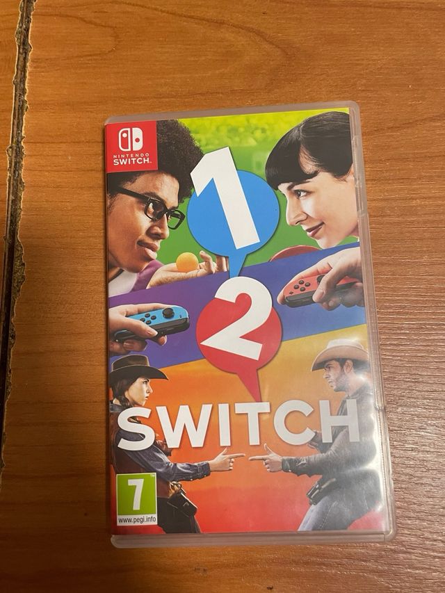 Nintendo switch con 3 juegos incluidos