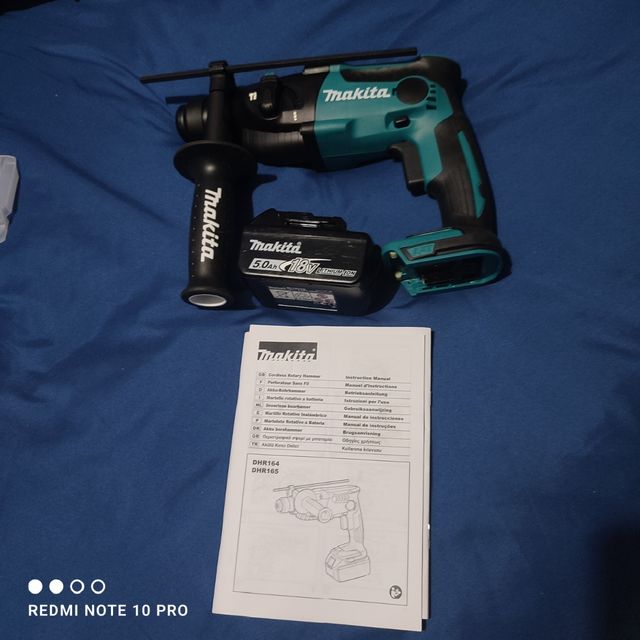 Taladro percutor makita + batería de 5ah