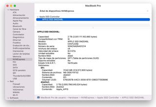 2TB SSD Apple Samsung original NVMe para Mac