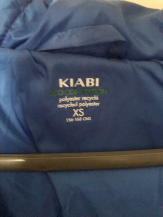 Abrigo azul xs niño 156 