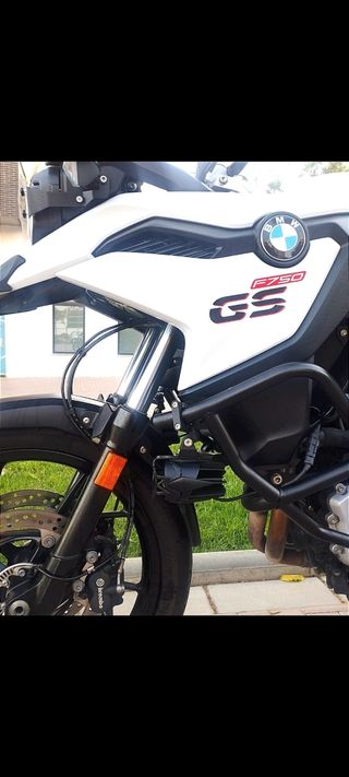 Bmw f 750 Gs blanca