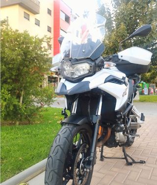Bmw f 750 Gs blanca