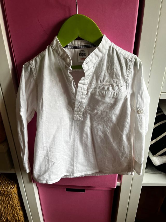 Camisa niño Zara unisex