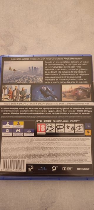 Grand theft auto V ps4