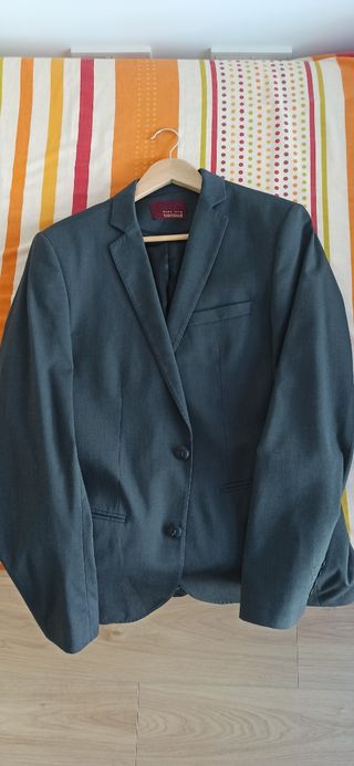 Traje hombre gris Zara