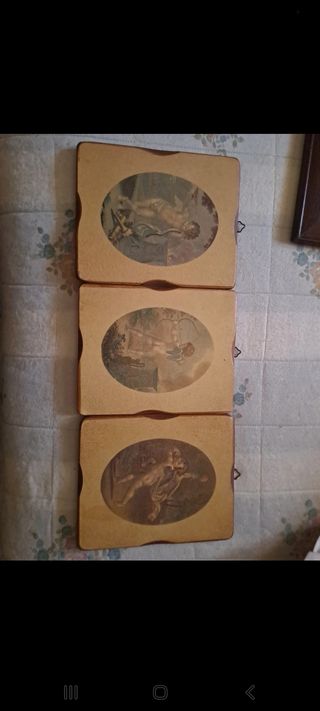 Quadri in legno angeli