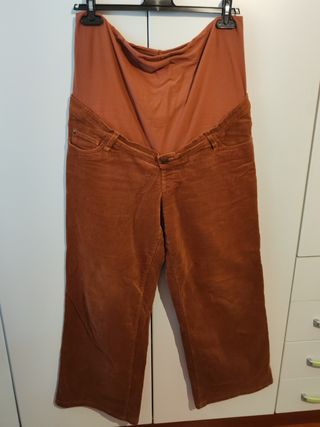 Pantaloni premaman in velluto